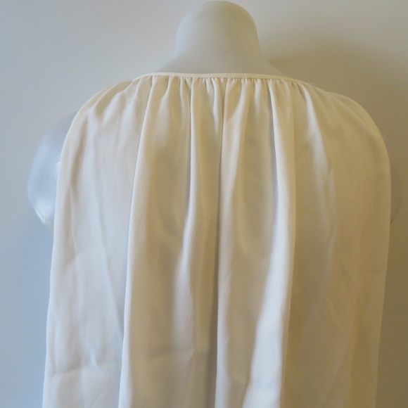 CO CREAM SLEEVELESS BLOUSON TOP SIZE: XS * - Picture 6 of 8